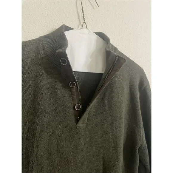 frederik andersen copenhagen, Green Pullover Knit Sweater, Mens Size M - Picture 2 of 6